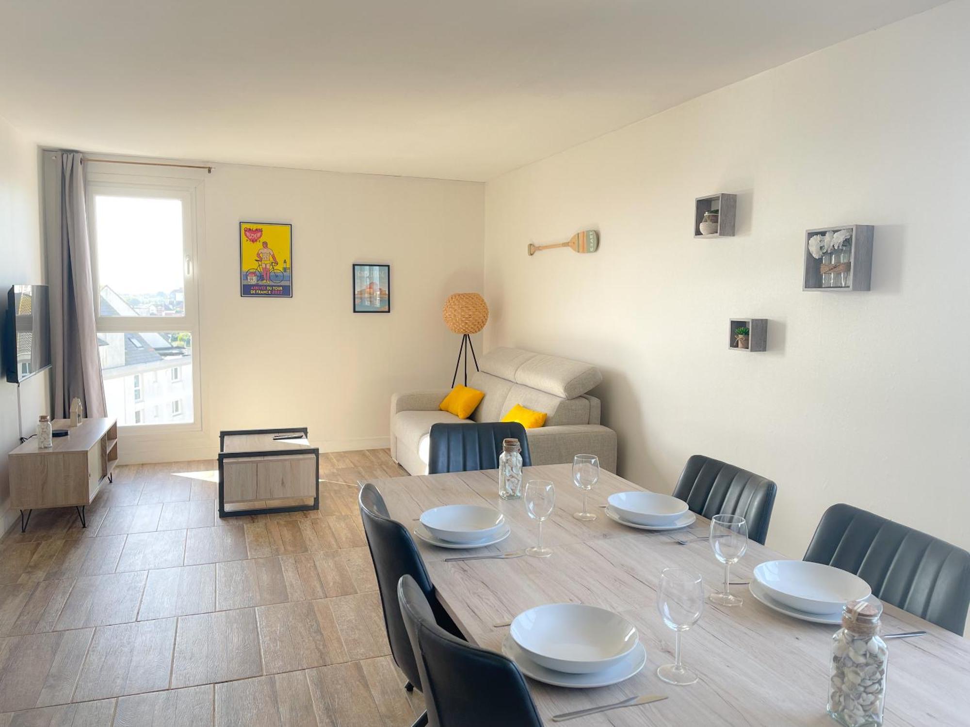 L'Horizon Apartment Calais Exterior foto
